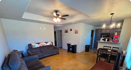 Cozy 2-bedroom apartment is amazing peaceful some call it a gem.