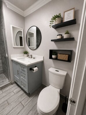 Bathroom - Brilliant PRIVATE 1 bedroom 1 bath studio with AC in vibrant San Jose (San Jose)