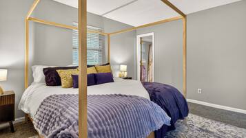 3 bedrooms, WiFi, bed sheets, wheelchair access