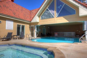 Pool - Lakeview loft-style condo at Discovery Bay Resort! (Kelowna)