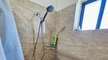 Towels, soap, toilet paper