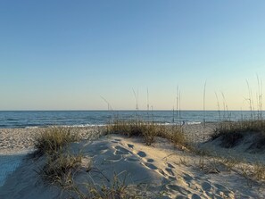 On the beach - Ticket to Paradise at Holden Beach - Beach access just steps away! (Holden Beach)