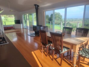 Dining - Whole House in Toora on 2 ha. elevated with incredible views to Wilsons Prom (Toora)
