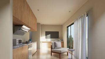 Superior Apartment, Garden View | Interior