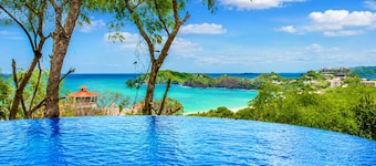 Luxury Gated Hilltop Villa-Ocean & Marina Views-Infinity Pool-Casita-Golf Cart