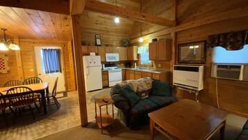 TV, fireplace, DVD player
