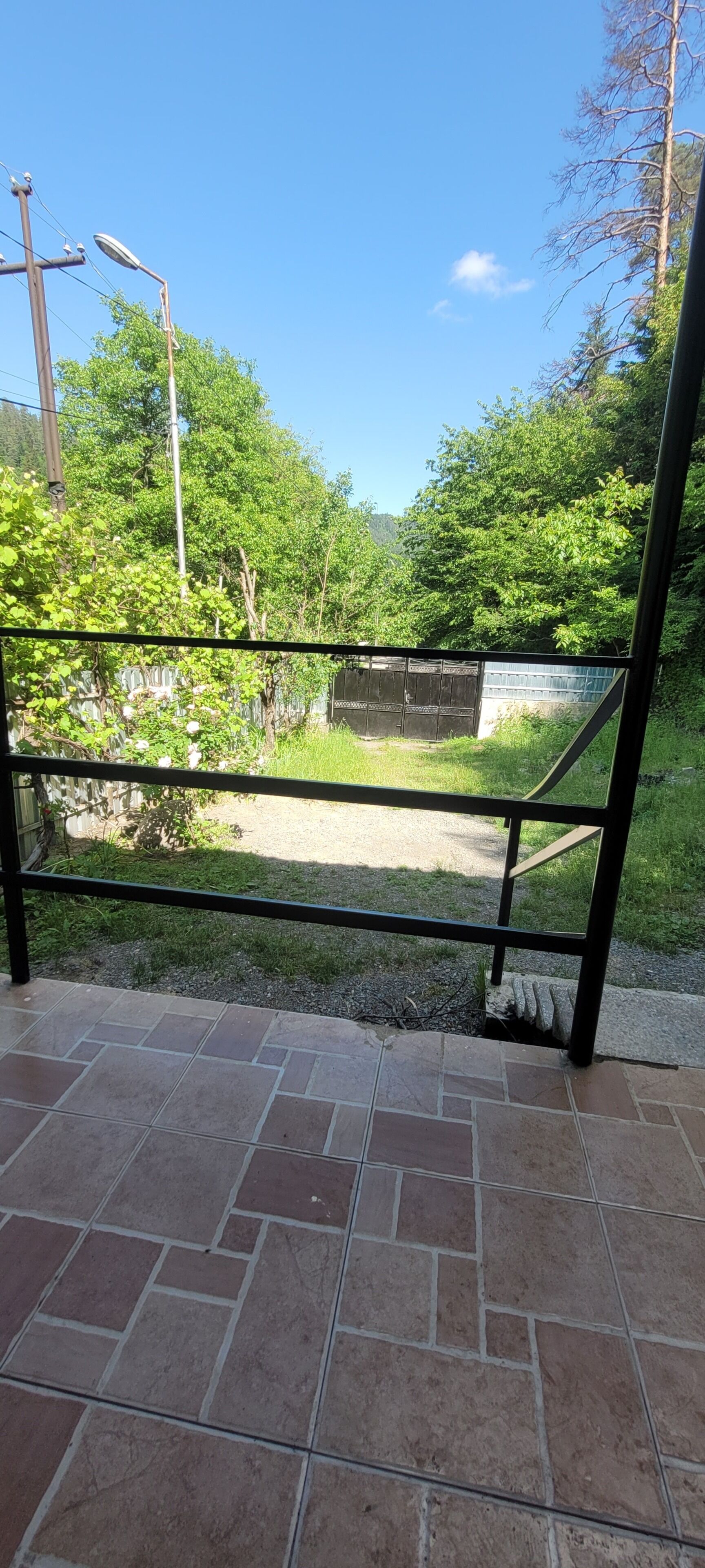 Enceinte de l’hébergement