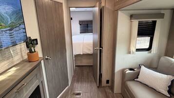 1 bedroom, travel crib, free WiFi, bed sheets