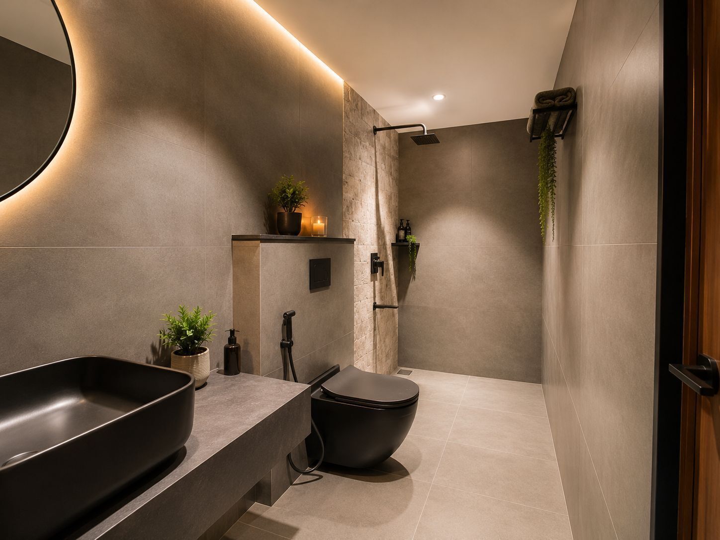 Standard Room, 1 Queen Bed, Non Smoking | Bathroom