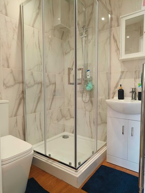 Shower, hair dryer, towels, soap - Cosy private studio annexe (Waterbeach)