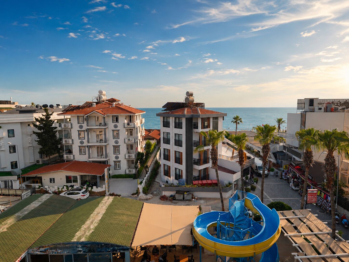 Classic Twin Room, Balcony, Beach View | View from room