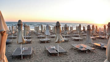 En privat strand