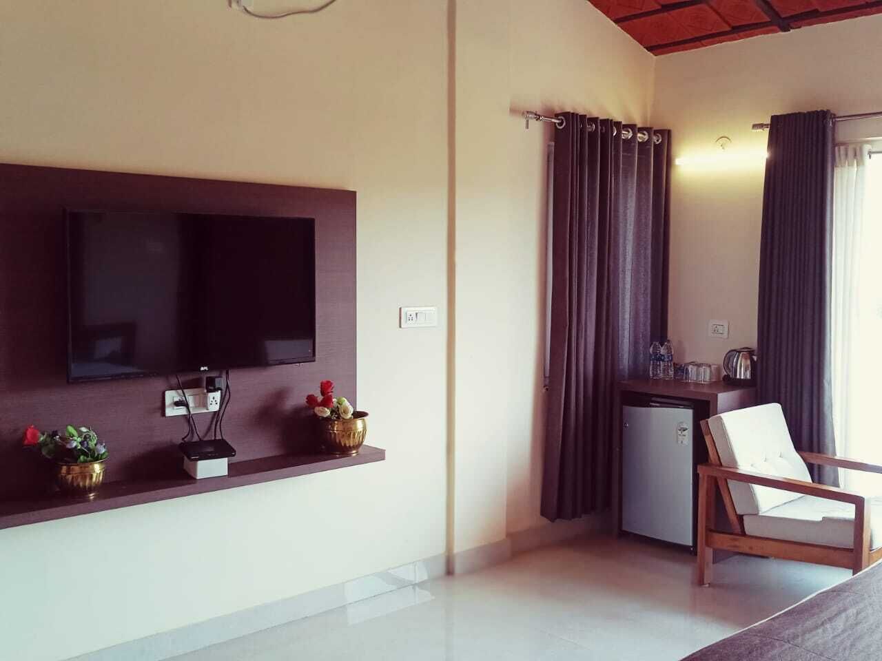 Deluxe Double or Twin Room | Living area