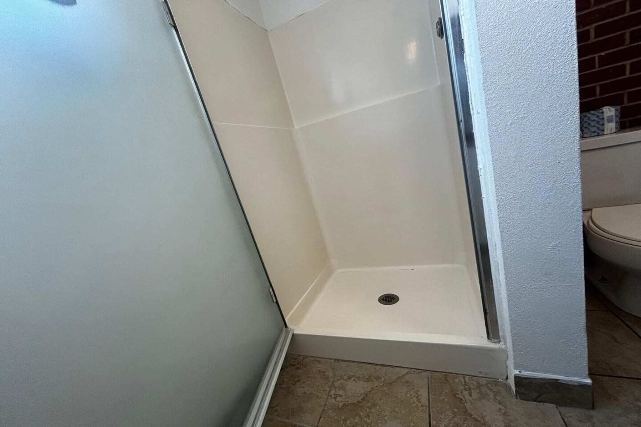 Shower, hair dryer