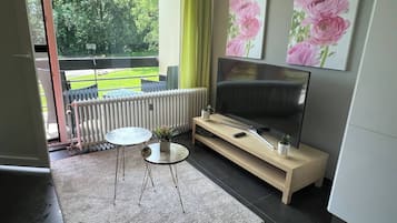 Appartement, 1 chambre, patio | Balcon