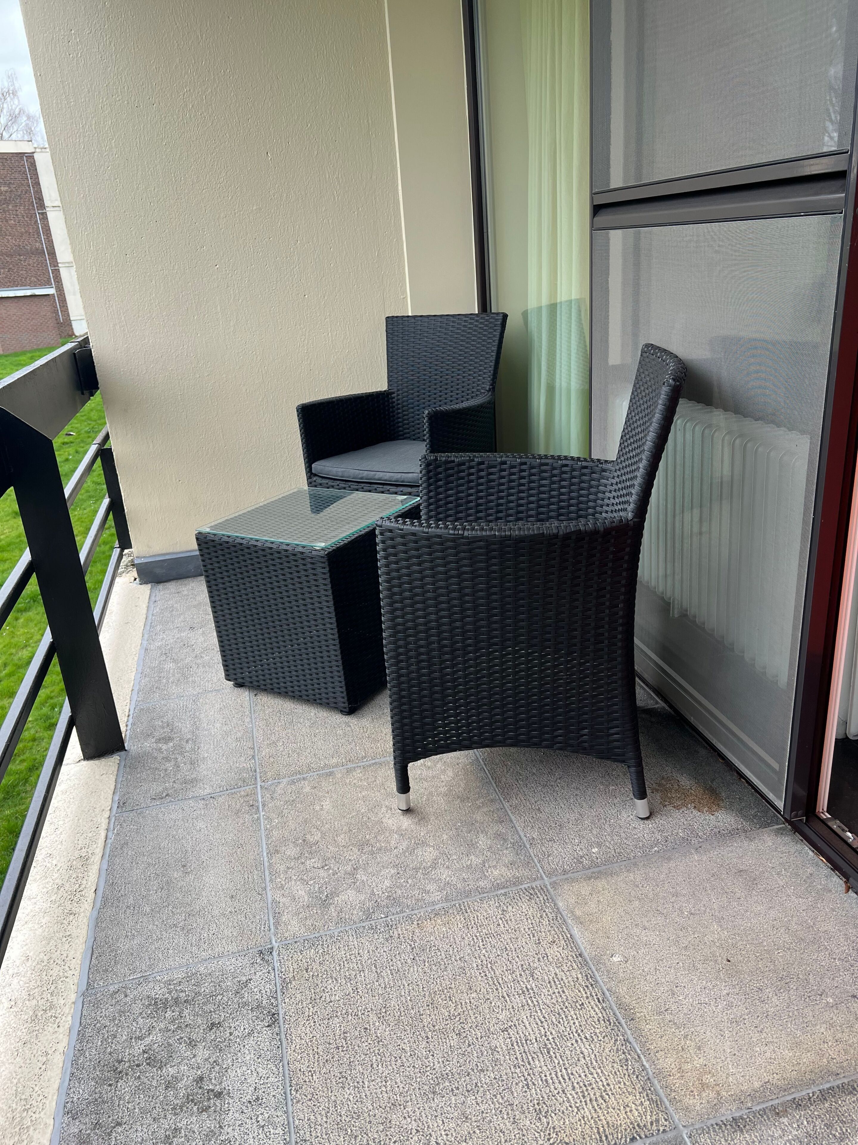 Leilighet, 1 soverom, terrasse | Balkong
