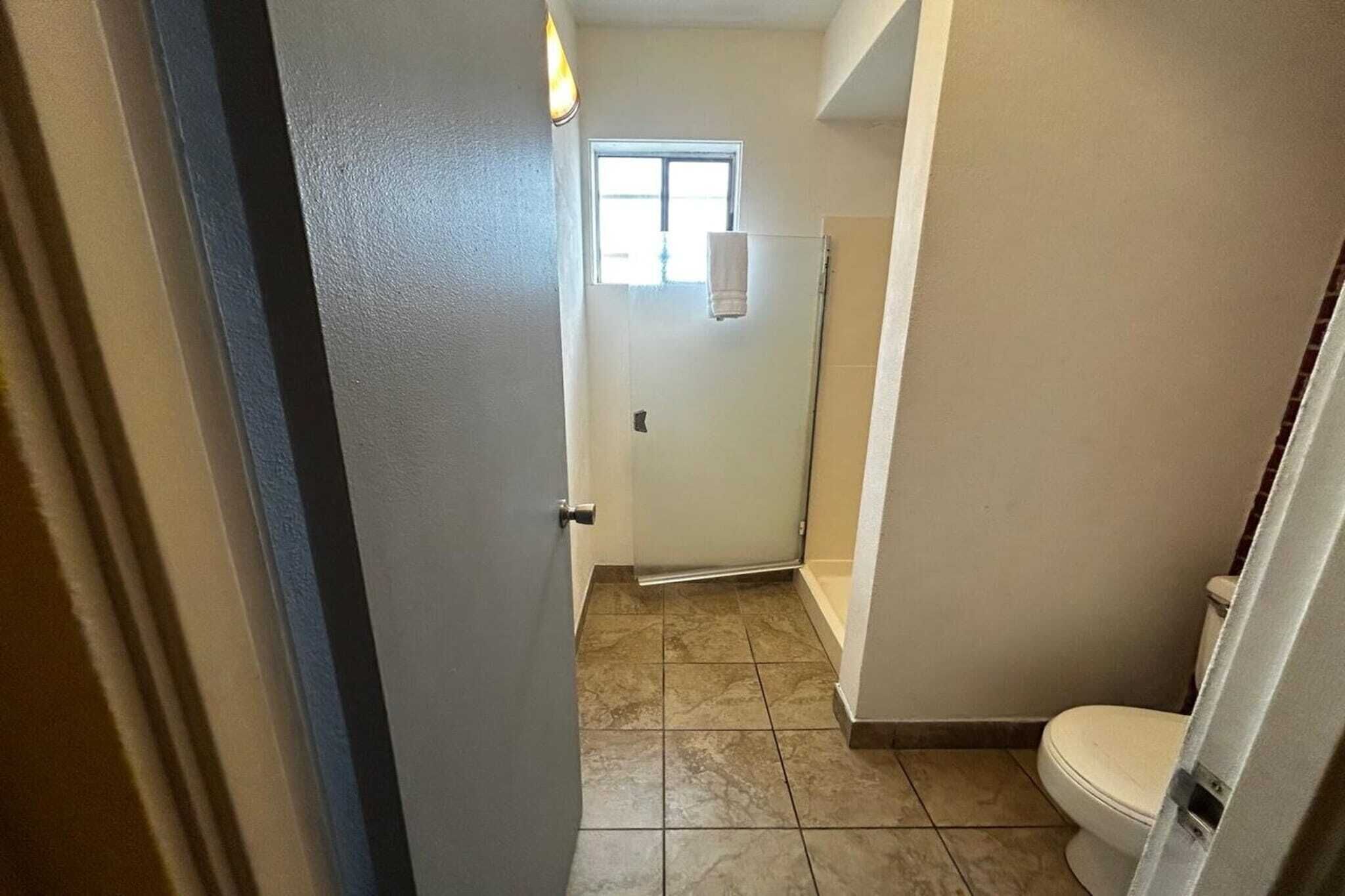Shower, hair dryer