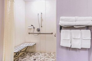 Ducha y secador de pelo