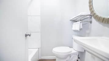 Douche, serviettes fournies