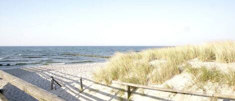 Accommodatie ligt op het strand
