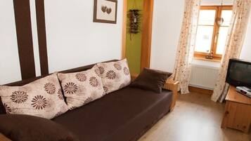 Smart TV, fireplace, DVD player, ping pong