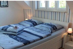 2 bedrooms, iron/ironing board, free WiFi, bed sheets - Holiday apartment with 2 bedrooms (Graal-Müritz)