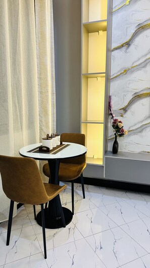 Dining - 1bedroom Seguku Katale near Nican on entebbe road (Kampala)