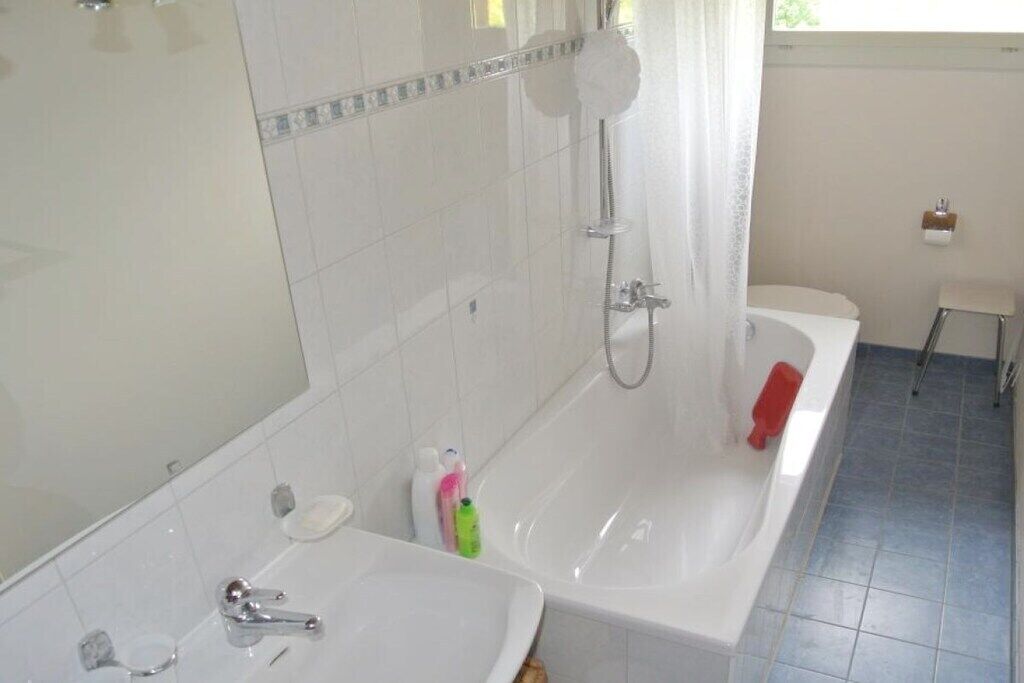 Douche, sèche-cheveux