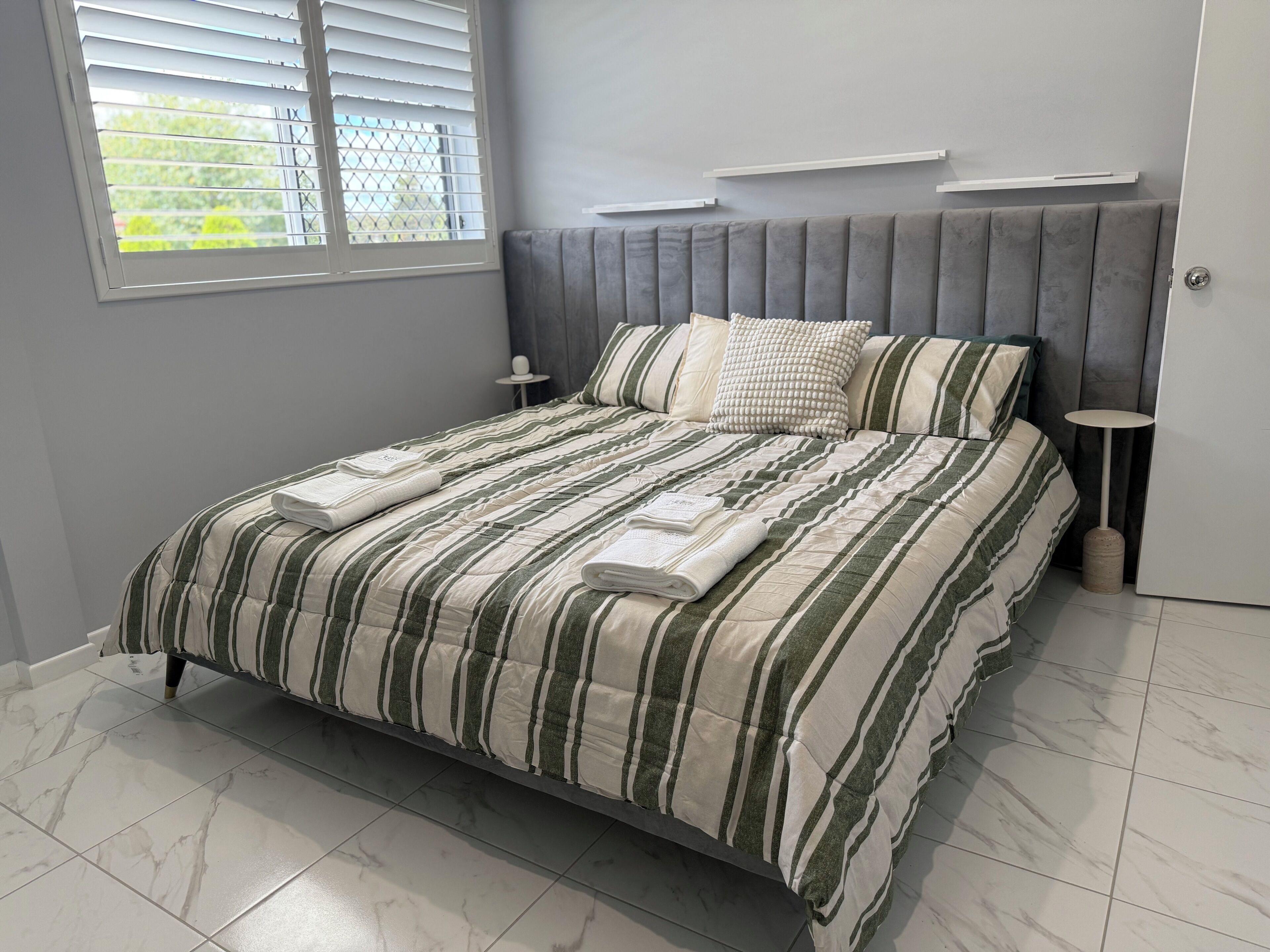 2 bedrooms, iron/ironing board, travel crib, free WiFi