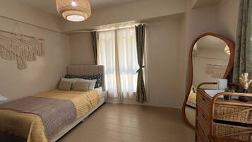 1 chambre, fer et planche à repasser, Wi-Fi, draps fournis