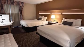 Standard Double Room, City View | Desk, laptop workspace, free WiFi