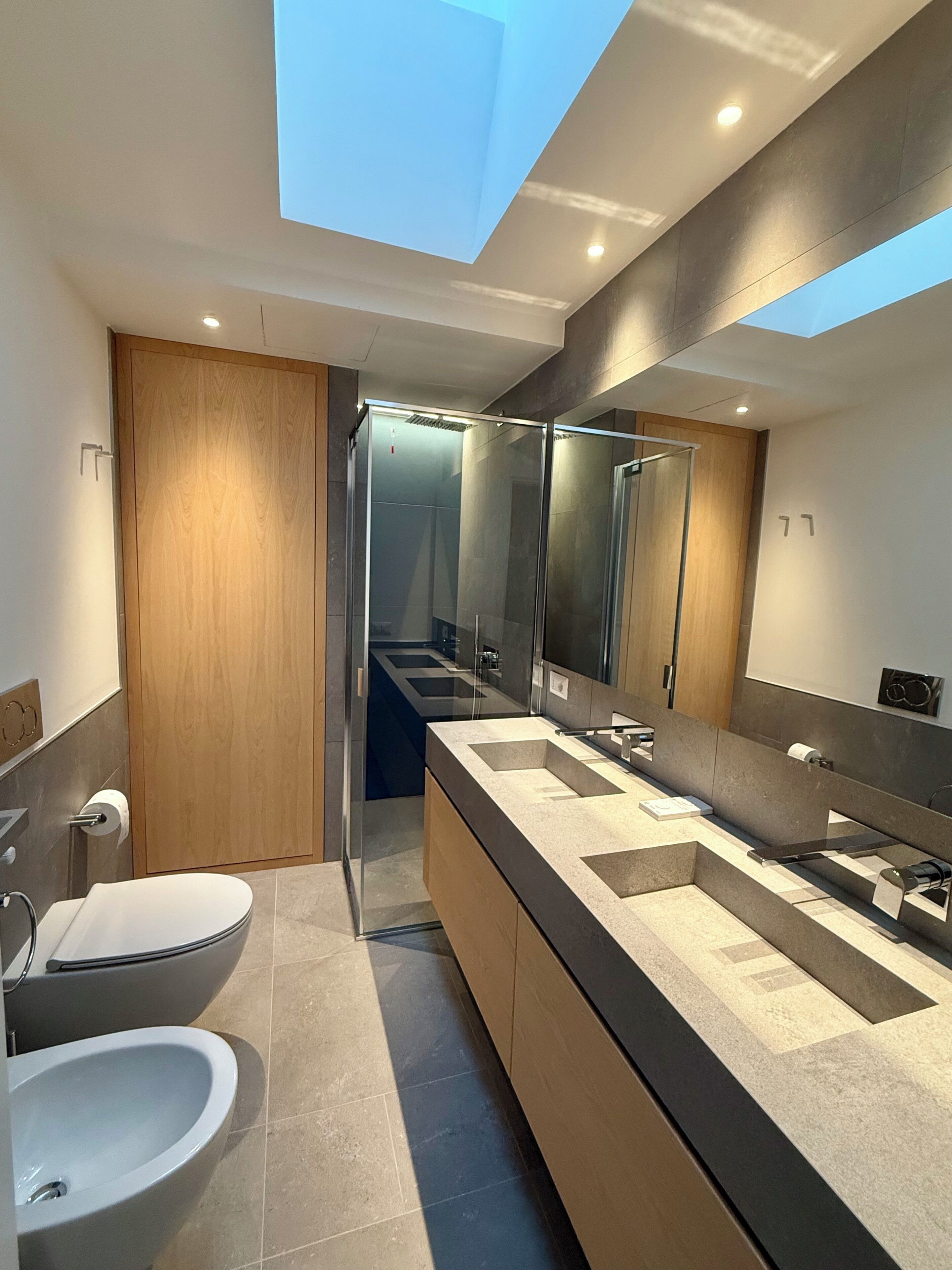 Luxury-Apartment, Meerblick | Badezimmer