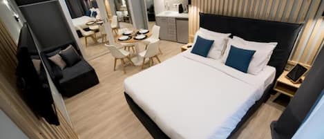 Chambres insonorisées, fer et planche à repasser, Wi-Fi gratuit