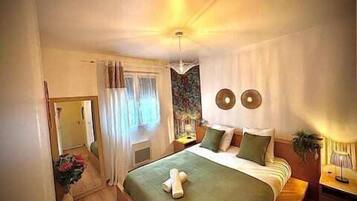 4 chambres, accès Internet