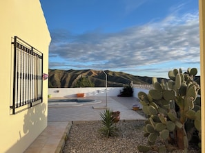 Property grounds - Peaceful rural retreat, private pool, stunning mountain views close to Arboleas. (Arboleas)