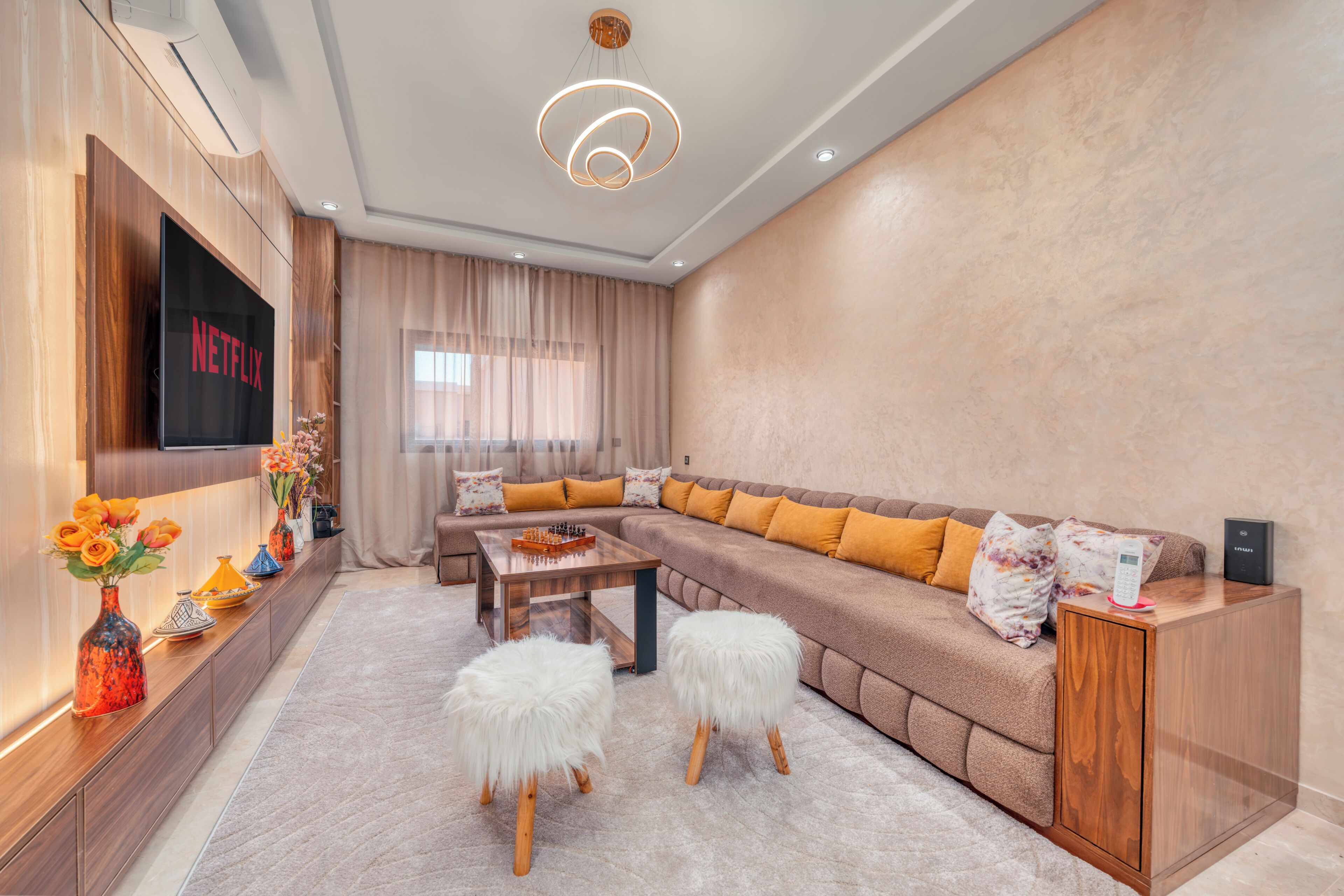 Luxury Design Apartment In New Residence With Two Pools, Close To All Amenities - Marrakech
