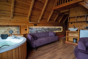 Deluxe Suite, Mountain View | Living area - Laze Bungalov (Rize)