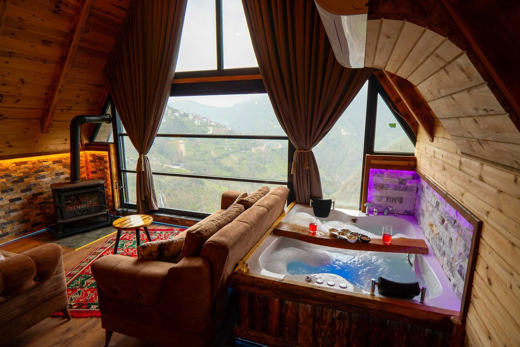 Chalet Superior, pemandangan sungai | Wi-Fi gratis dan seprai linen