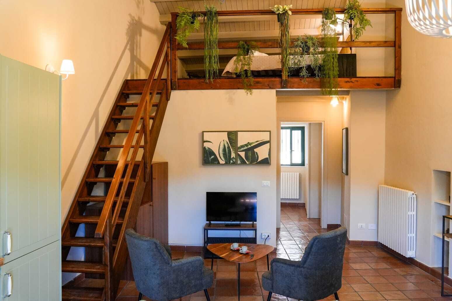 Comfort Duplex, City View | Interior