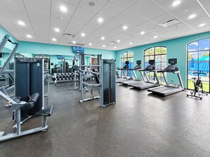 Fitnessbereich