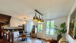 Living area - La Fauvette: a cozy cottage with a garden in the heart of Etretat (Étretat)