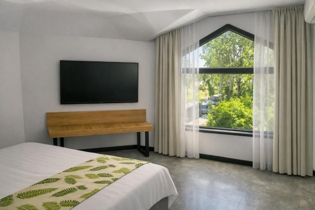 Economy-Doppelzimmer | Fernseher