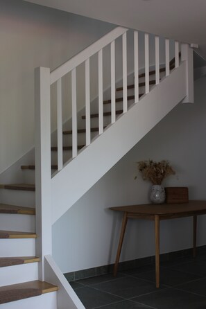 Interior - Completely renovated 18th century Basque farmhouse, in a quiet location with views of the hills. (Souraïde)