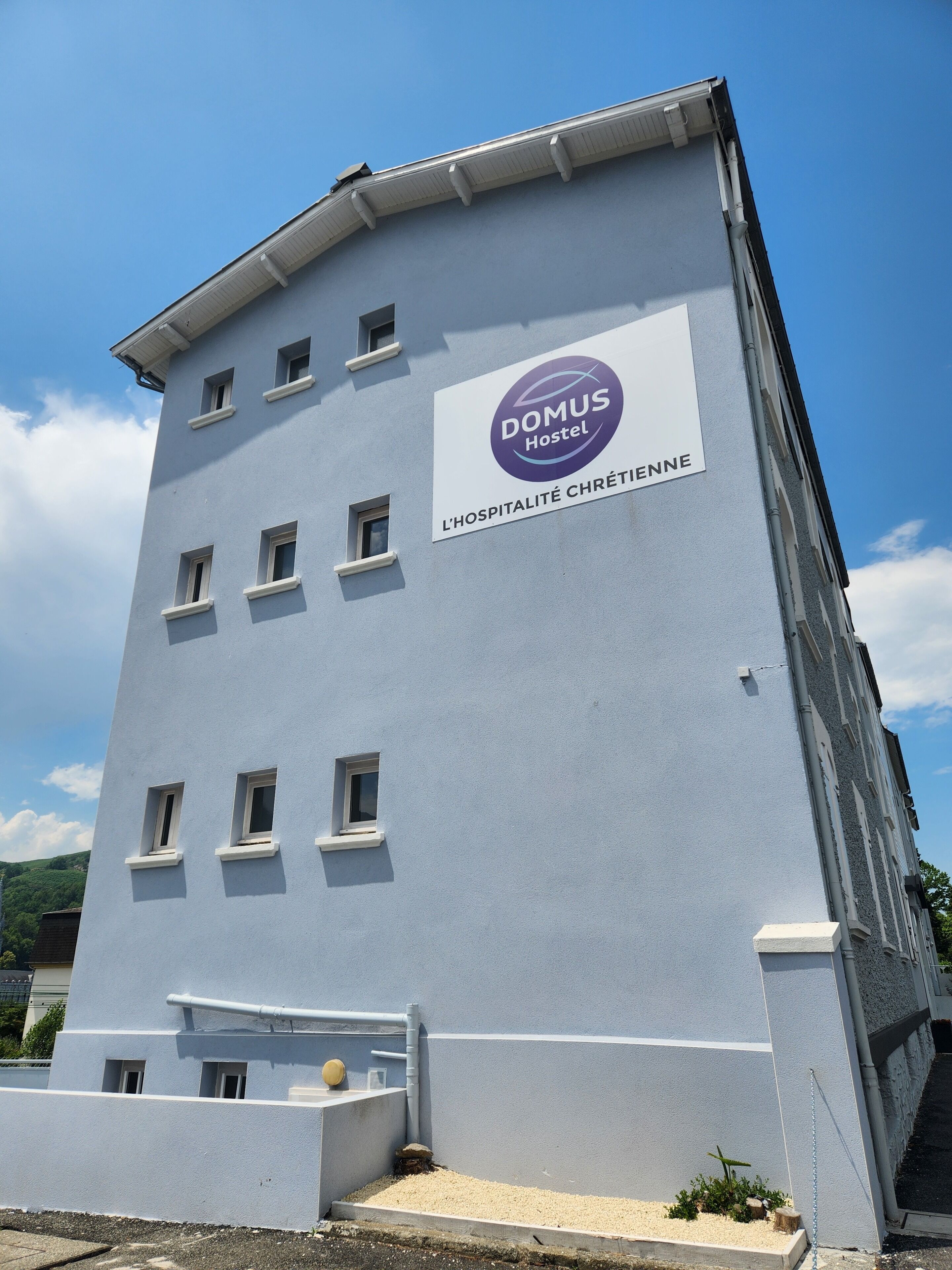 Fassade der Unterkunft