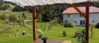 Apartment in a chalet in the Haut Jura, ideal for family vacations.