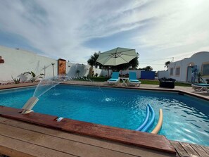 Outdoor pool - Luxury Villa Dar Fatima with Private Pool - Near Beach Djerba (Djerba Midoun)