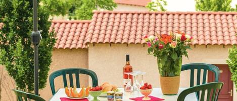 Ferienhaus | Balkon