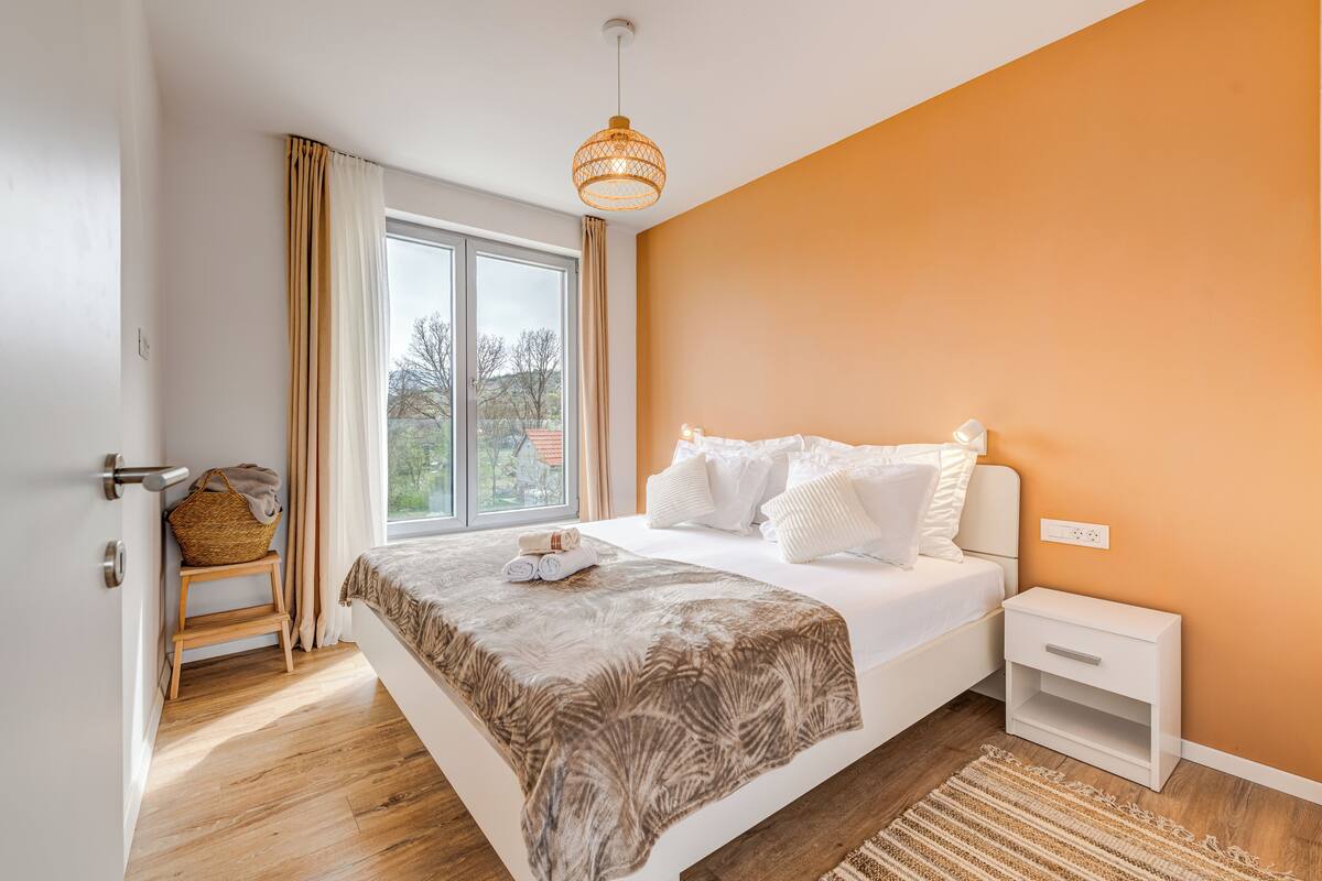 Villa Luxe, vue piscine | Fer et planche Ă repasser, Wi-Fi gratuit