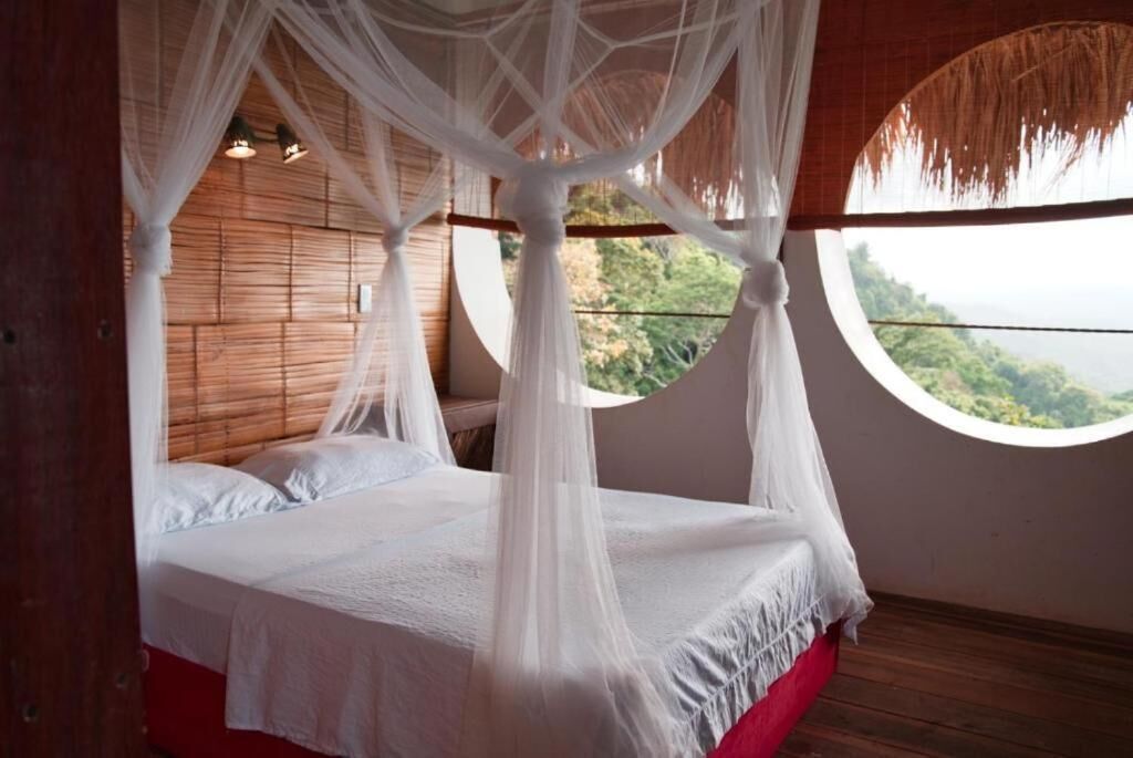 Deluxe tweepersoonskamer, balkon, uitzicht op zee