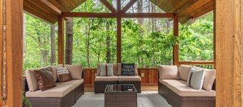Private 4-Acre Retreat • Sleeps 13 • Fire Pit • Playground, 5 min to State Park
